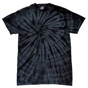 Colortone Adults Unisex Tonal Spider Shirt Sleeve T-Shirt / Spider Black